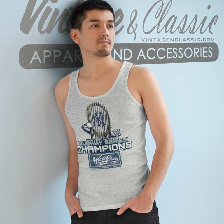 2000 New York Yankees Subway Series Champion World Series Tank Top Racerback 2000 New York Yankees Subway Series Champion World Series Tank Top Racerback