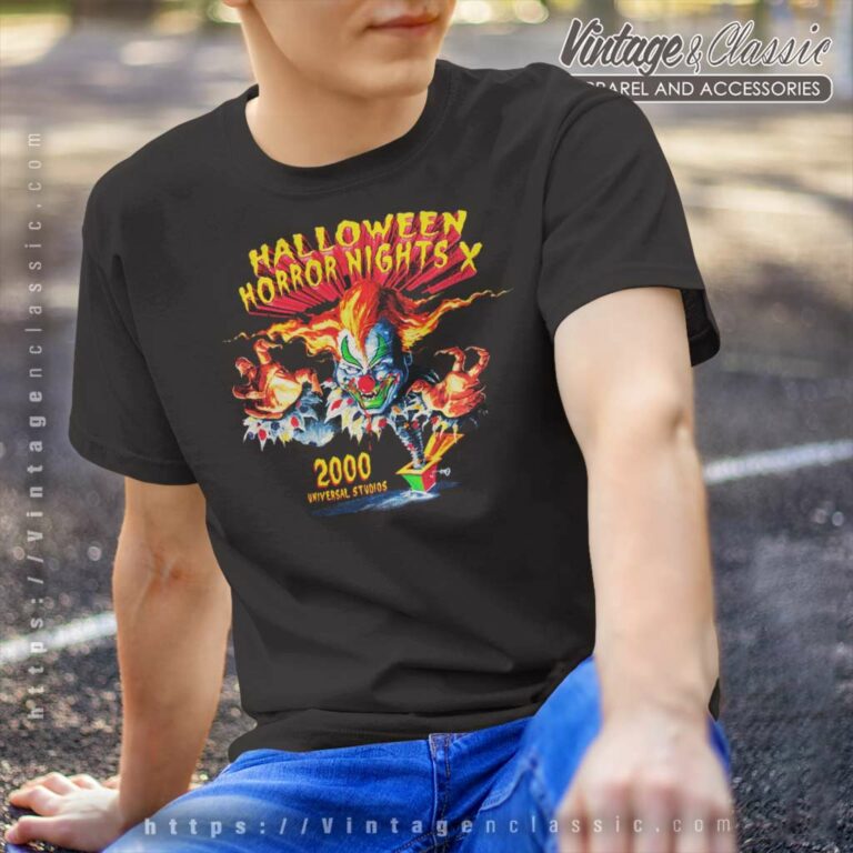 2000 Universal Halloween Horror Nights T Shirt 2000 Universal Halloween Horror Nights T Shirt