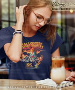 2000 Universal Halloween Horror Nights Women TShirt