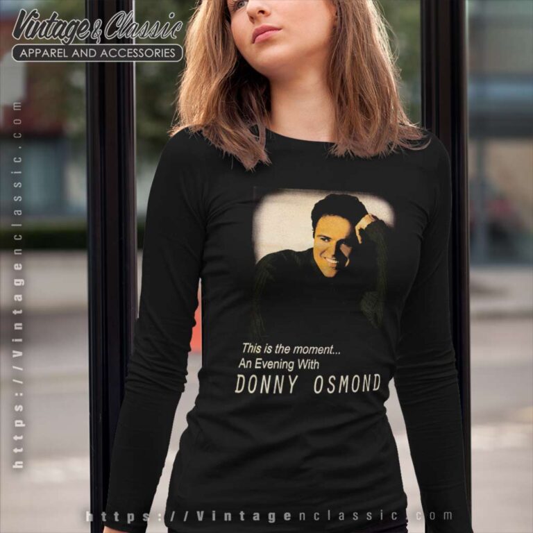 2001 Donny Osmond Long Sleeve Tee 2001 Donny Osmond Long Sleeve Tee