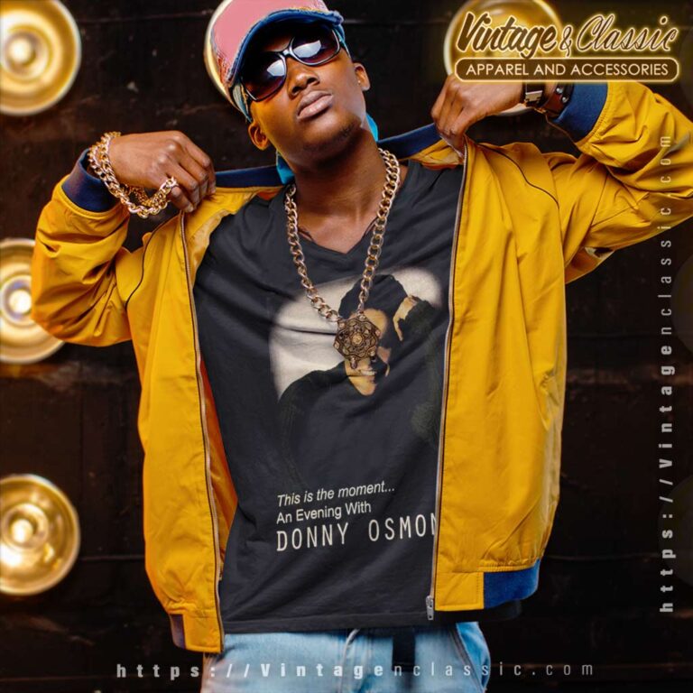 2001 Donny Osmond V Neck TShirt 2001 Donny Osmond V Neck TShirt