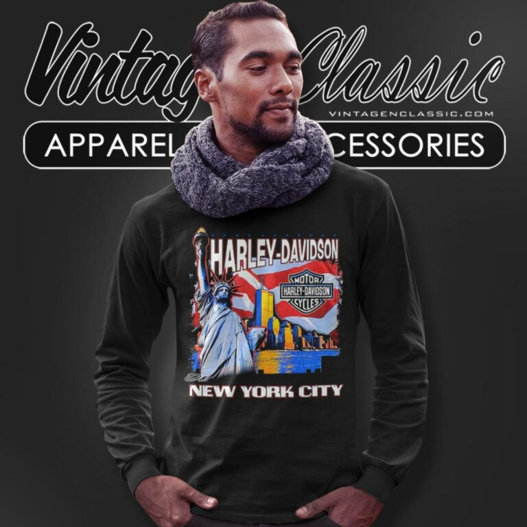 2002 Harley Davidson New York City Long Sleeve Tee 2002 Harley Davidson New York City Long Sleeve Tee