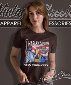 2002 Harley Davidson New York City Women T Shirt