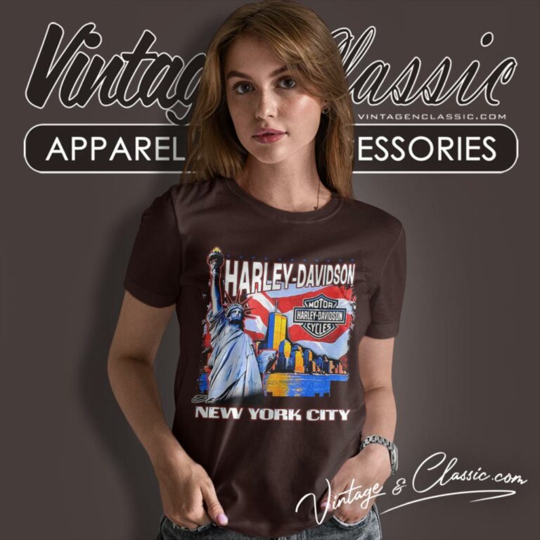 2002 Harley Davidson New York City Women T Shirt 2002 Harley Davidson New York City Women T Shirt