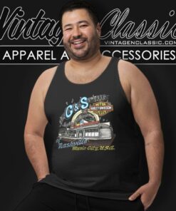 2003 Harley Davidson Cs Nashville Tennessee Music City Usa Tank Top Racerback