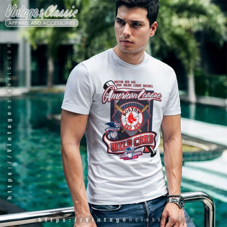 2004 American League Wild Card Boston Red Sox T Shirt 2004 American League Wild Card Boston Red Sox T Shirt