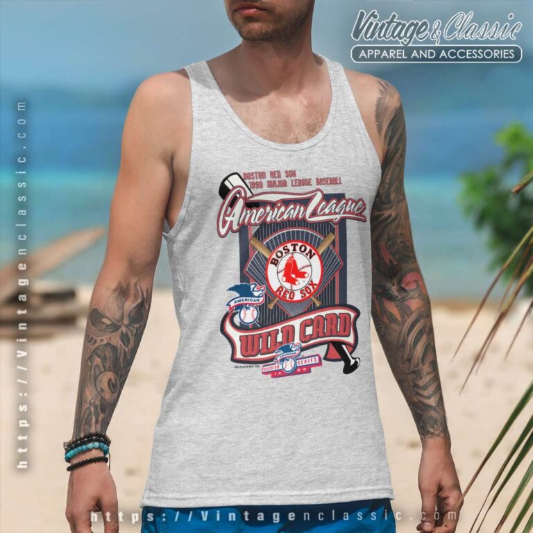 2004 American League Wild Card Boston Red Sox Tank Top Racerback 2004 American League Wild Card Boston Red Sox Tank Top Racerback
