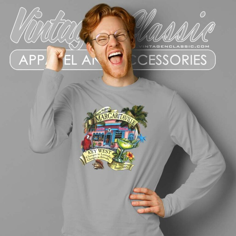 2004 Jimmy Buffett Margaritaville 20th Anniversary Long Sleeve Tee 2004 Jimmy Buffett Margaritaville 20th Anniversary Long Sleeve Tee