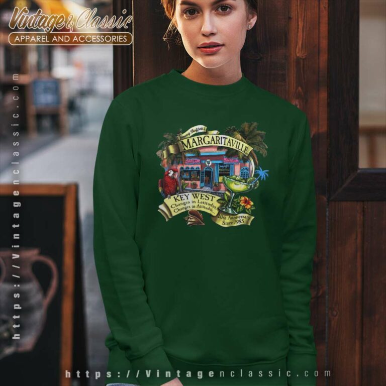 2004 Jimmy Buffett Margaritaville 20th Anniversary Sweatshirt 2004 Jimmy Buffett Margaritaville 20th Anniversary Sweatshirt