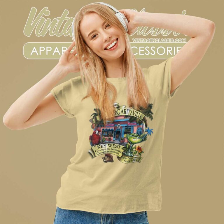 2004 Jimmy Buffett Margaritaville 20th Anniversary Women TShirt 2004 Jimmy Buffett Margaritaville 20th Anniversary Women TShirt