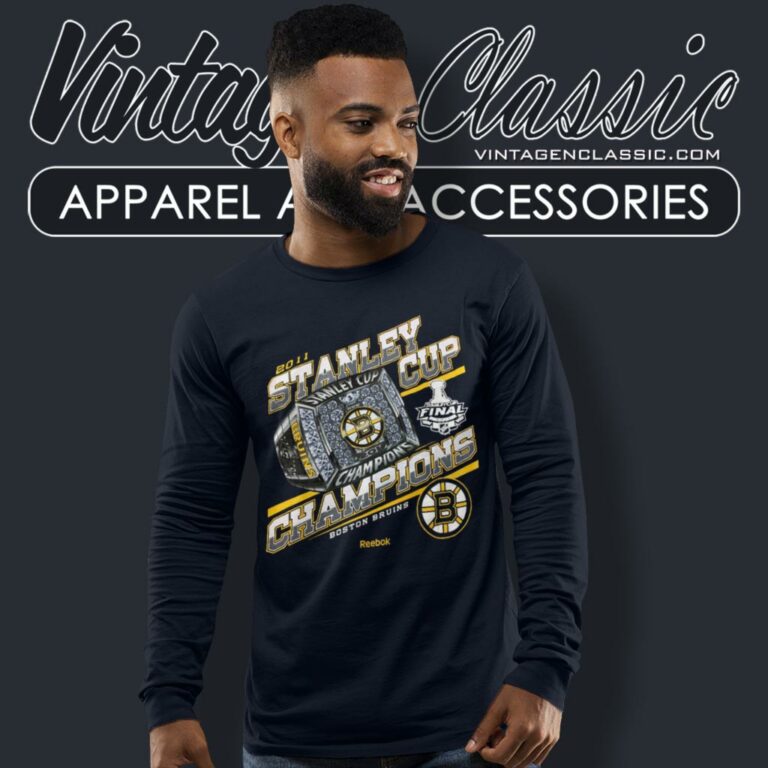 2011 Boston Bruins Stanley Cup Finals Champions Diamond Ring Long Sleeve Tee 2011 Boston Bruins Stanley Cup Finals Champions Diamond Ring Long Sleeve Tee