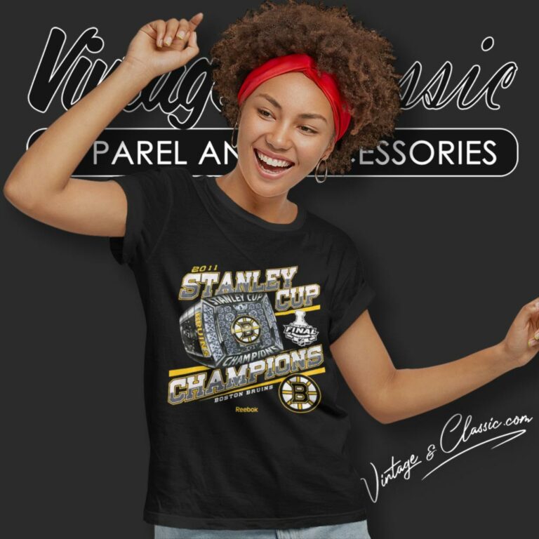 2011 Boston Bruins Stanley Cup Finals Champions Diamond Ring Women T Shirt 2011 Boston Bruins Stanley Cup Finals Champions Diamond Ring Women T Shirt