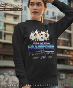 2019 Al East Division Champions New York Yankees Signature Sweatshirt