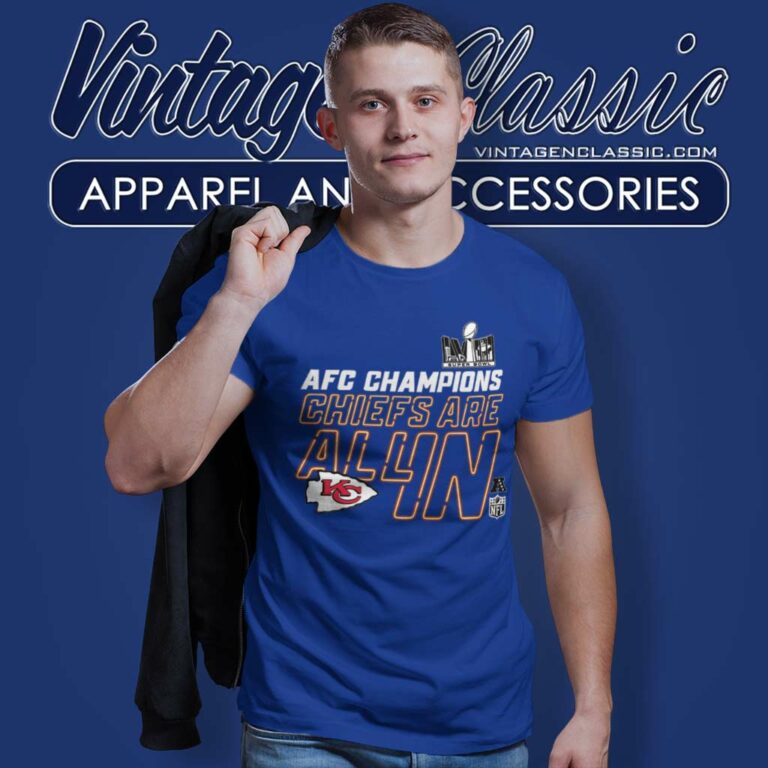 2023 Afc Champions Chiefs Are All In Shirt Travis Kelce T Shirt 2023 Afc Champions Chiefs Are All In Shirt Travis Kelce T Shirt