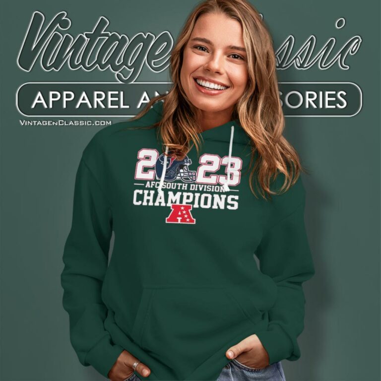 2023 Afc South Division Champions Houston Texans Hoodie 2023 Afc South Division Champions Houston Texans Hoodie