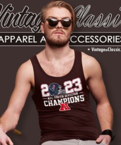 2023 Afc South Division Champions Houston Texans Tank Top Racerback