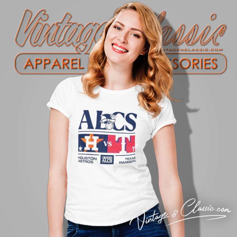 2023 Alcs Houston Astros Vs Texas Rangers Women TShirt 2023 Alcs Houston Astros Vs Texas Rangers Women TShirt