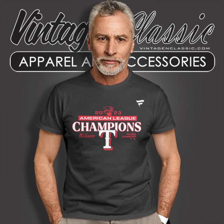 2023 American League Texas Rangers Champions T Shirt 2023 American League Texas Rangers Champions T Shirt