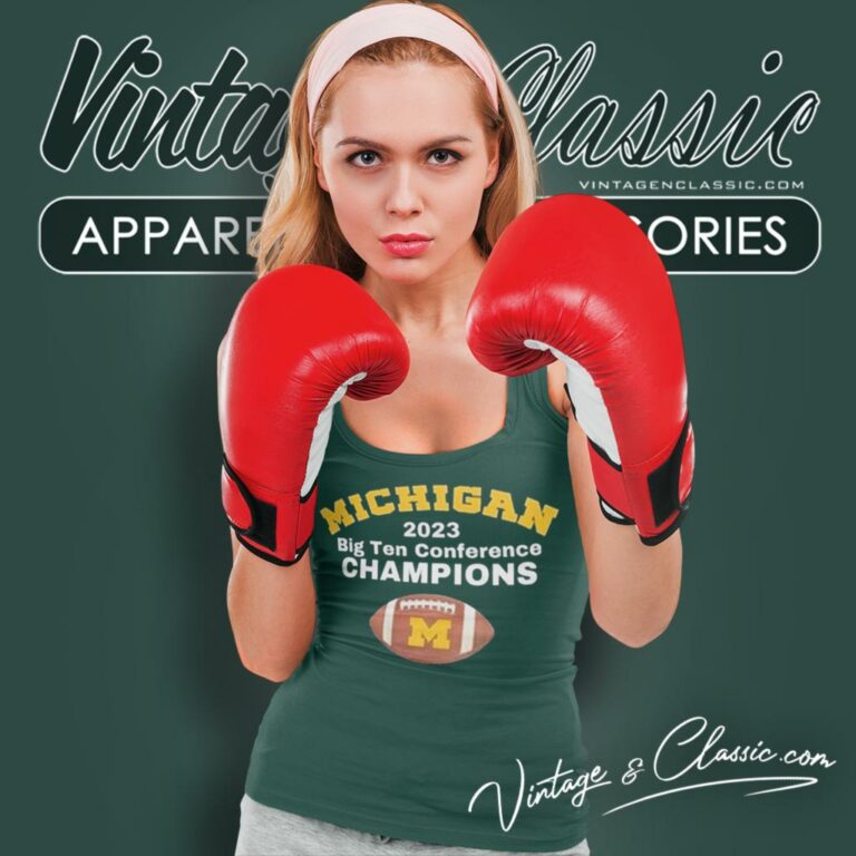 2023 Big Ten Conference Champions Michigan Wolverines Tank Top Racerback 2023 Big Ten Conference Champions Michigan Wolverines Tank Top Racerback