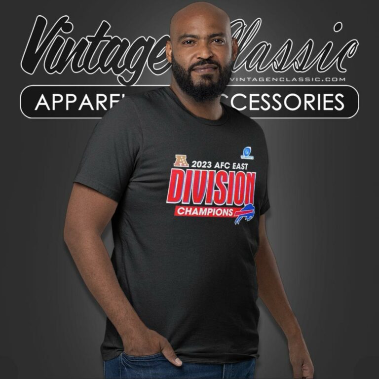 2023 Buffalo Bills Afc East Division Champions Logo T Shirt 2023 Buffalo Bills Afc East Division Champions Logo T Shirt