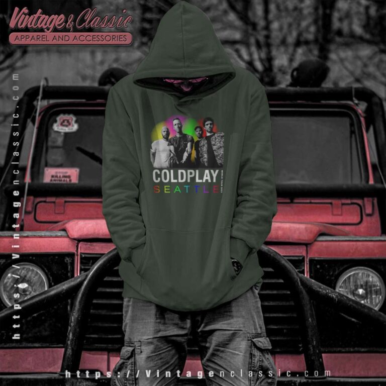 2023 Coldplay Tour Concerts In Seattle Hoodie 2023 Coldplay Tour Concerts In Seattle Hoodie