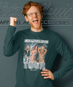 2023 Concert Beyonces Fan Gift Renaissance World Tour Long Sleeve Tee