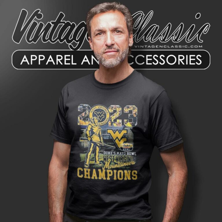 2023 Dukes Mayo Bowl Champions West Virginia Mountaineers T Shirt 2023 Dukes Mayo Bowl Champions West Virginia Mountaineers T Shirt