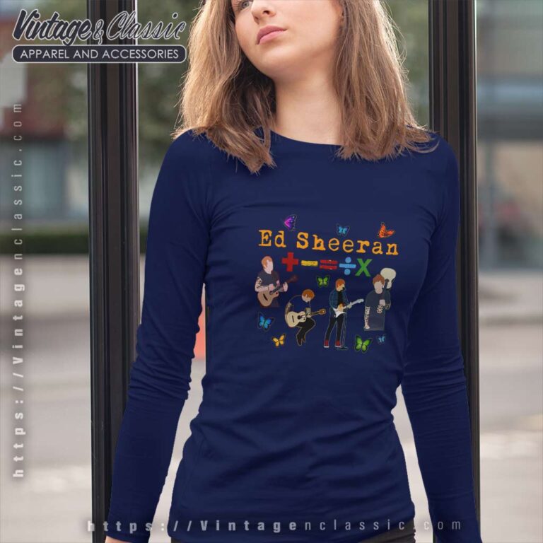 2023 Ed Sheeran Tour Gift Sheerios Long Sleeve Tee 2023 Ed Sheeran Tour Gift Sheerios Long Sleeve Tee