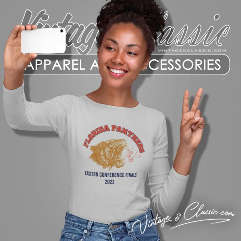 2023 Florida Panthers Eastern Conference Hockey Long Sleeve Tee 2023 Florida Panthers Eastern Conference Hockey Long Sleeve Tee