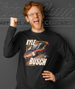 2023 Kyle Busch 8 Car Cheddars Long Sleeve Tee