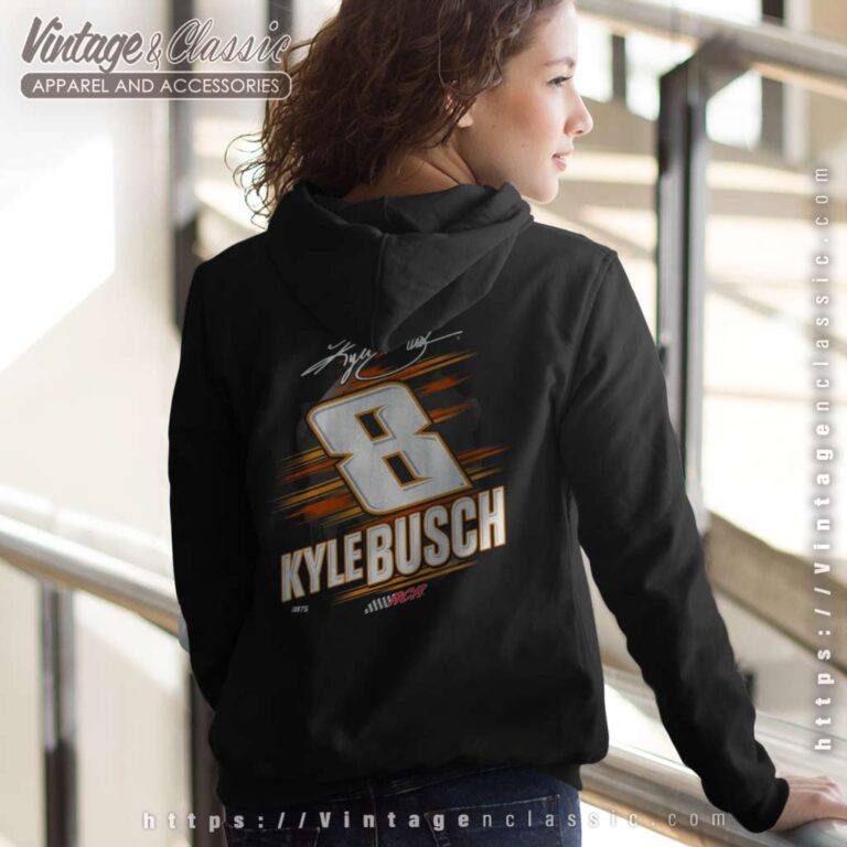 2023 Kyle Busch 8 Car Cheddars back Hoodie 2023 Kyle Busch 8 Car Cheddars back Hoodie