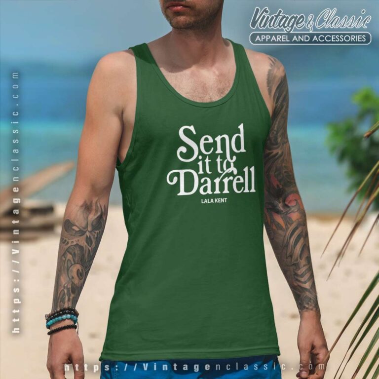 2023 Lala Kent Send It To Darrell Tank Top Racerback 2023 Lala Kent Send It To Darrell Tank Top Racerback