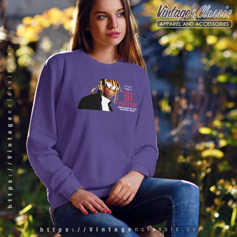 2023 Lil Wayne Welcome To Tha Carter Tour Sweatshirt 2023 Lil Wayne Welcome To Tha Carter Tour Sweatshirt