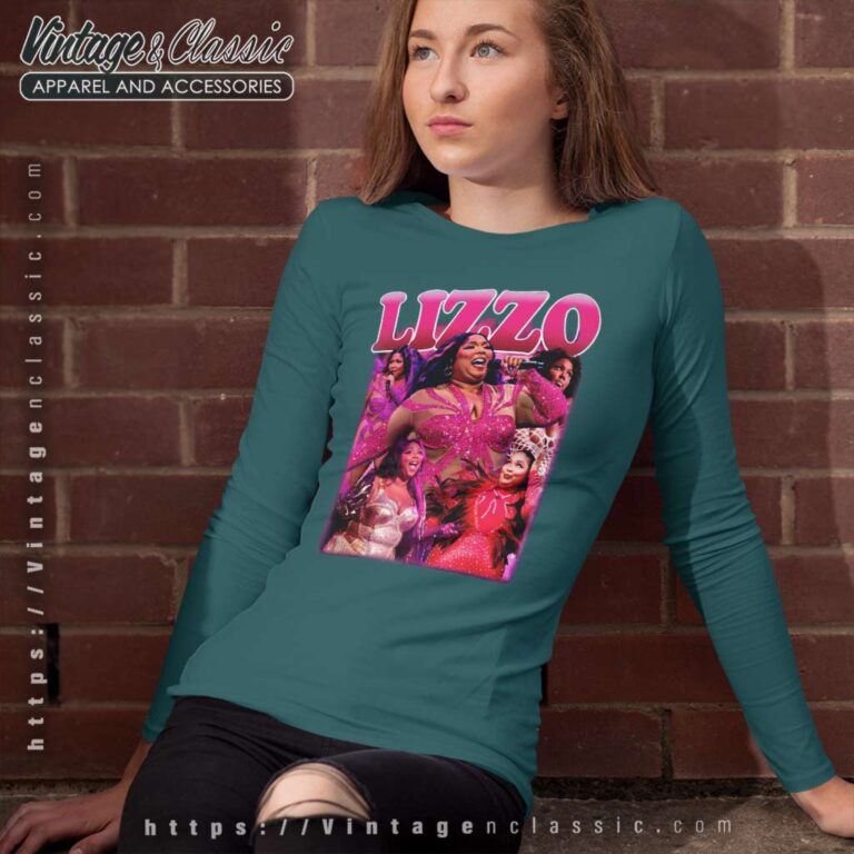 2023 Lizzo Retro 90s Style Long Sleeve Tee 2023 Lizzo Retro 90s Style Long Sleeve Tee