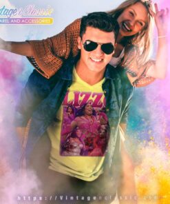 2023 Lizzo Retro 90s Style V Neck TShirt