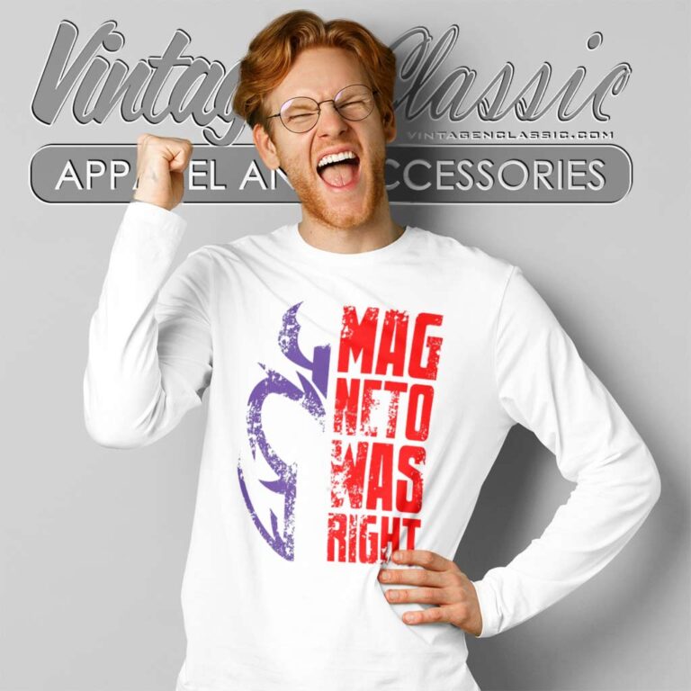 2023 Magneto Was Right Long Sleeve Tee 2023 Magneto Was Right Long Sleeve Tee