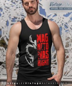 2023 Magneto Was Right Tank Top Racerback 2
