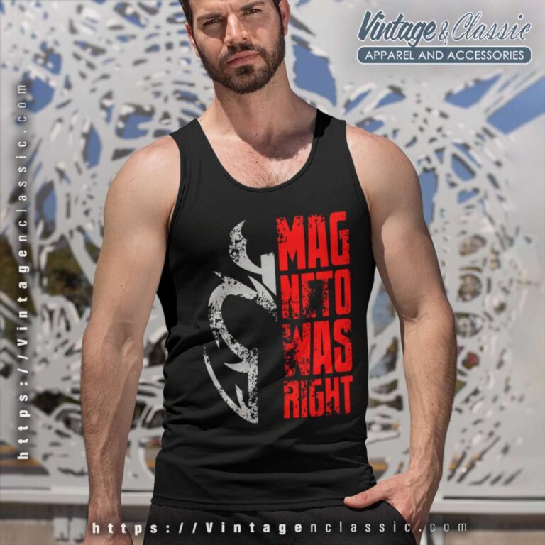 2023 Magneto Was Right Tank Top Racerback 2 2023 Magneto Was Right Tank Top Racerback 2