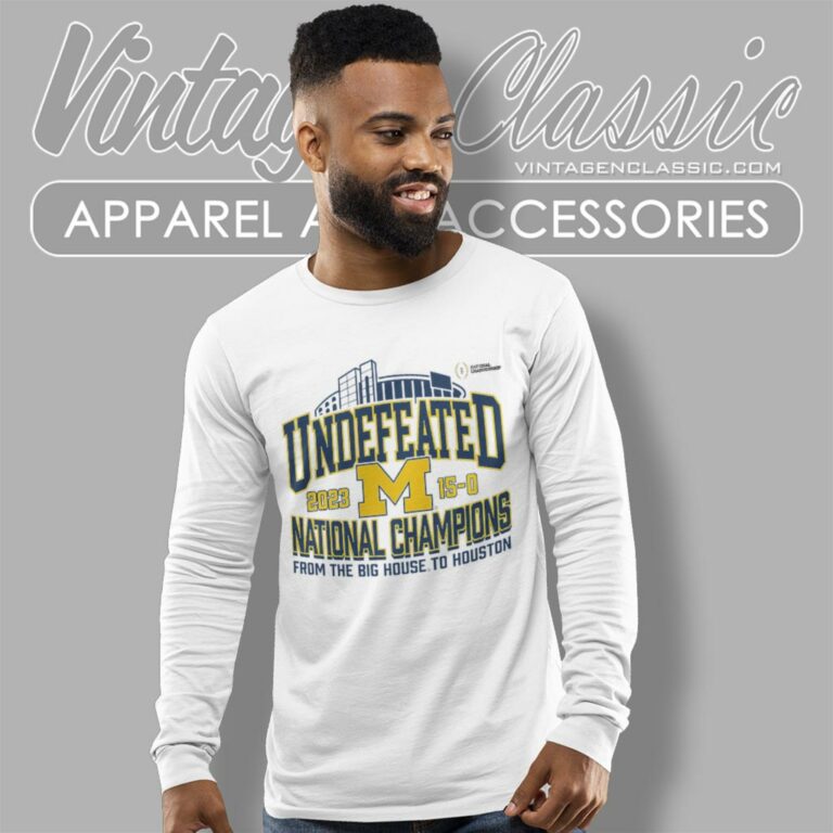 2023 Michigan Wolverines College Football Playoff National Champions Long Sleeve Tee 2023 Michigan Wolverines College Football Playoff National Champions Long Sleeve Tee