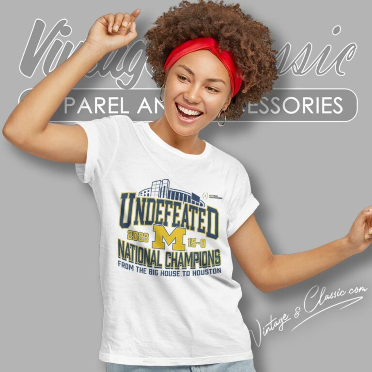 2023 Michigan Wolverines College Football Playoff National Champions Women T Shirt 2023 Michigan Wolverines College Football Playoff National Champions Women T Shirt