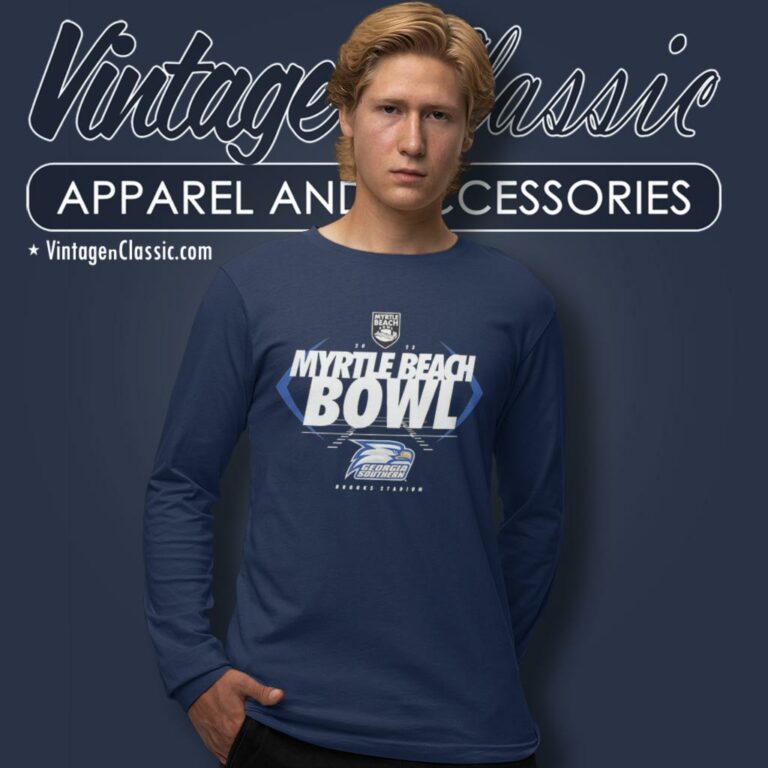 2023 Myrtle Beach Bowl Georgia Southern Eagles Long Sleeve Tee 2023 Myrtle Beach Bowl Georgia Southern Eagles Long Sleeve Tee