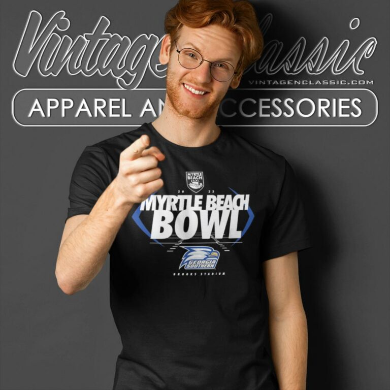 2023 Myrtle Beach Bowl Georgia Southern Eagles T Shirt 2023 Myrtle Beach Bowl Georgia Southern Eagles T Shirt