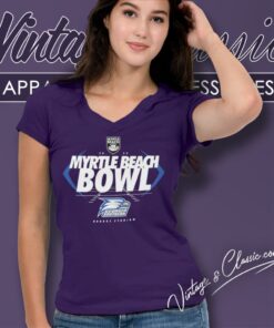 2023 Myrtle Beach Bowl Georgia Southern Eagles V Neck TShirt