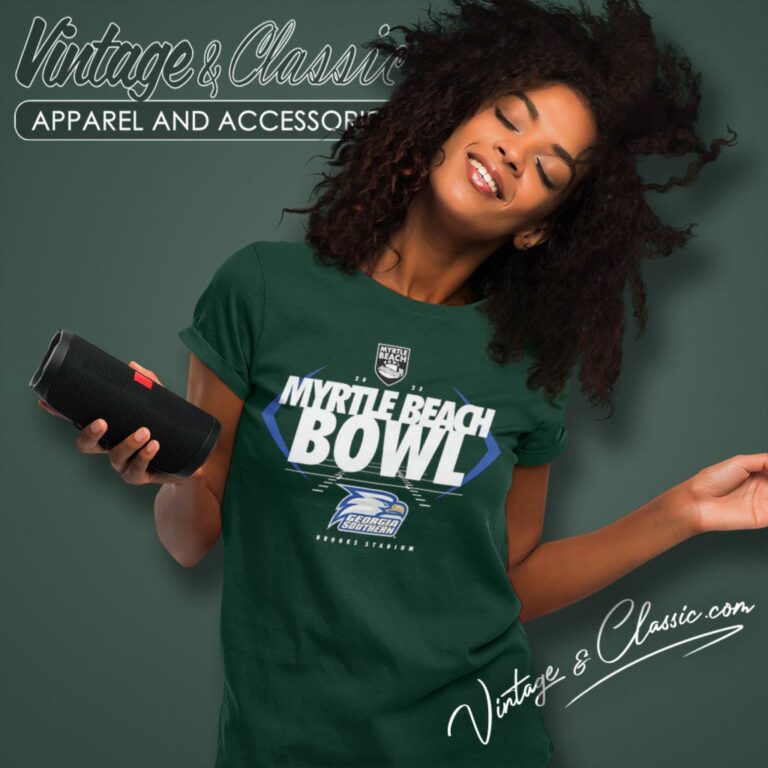 2023 Myrtle Beach Bowl Georgia Southern Eagles Women T Shirt 2023 Myrtle Beach Bowl Georgia Southern Eagles Women T Shirt