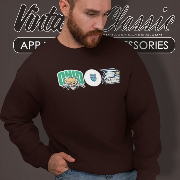 2023 Myrtle Beach Bowl Georgia Southern Vs Ohio Matchup Sweatshirt 2023 Myrtle Beach Bowl Georgia Southern Vs Ohio Matchup Sweatshirt