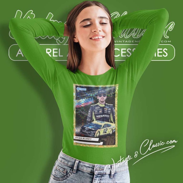 2023 Nascar Cup Series Champion Ryan Blaney Long Sleeve Tee 2023 Nascar Cup Series Champion Ryan Blaney Long Sleeve Tee