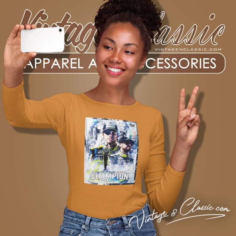 2023 Nascar Cup Series Champions Ryan Blaney 12 Long Sleeve Tee 2023 Nascar Cup Series Champions Ryan Blaney 12 Long Sleeve Tee