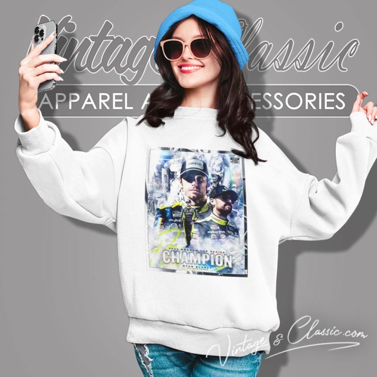 2023 Nascar Cup Series Champions Ryan Blaney 12 Sweatshirt 2023 Nascar Cup Series Champions Ryan Blaney 12 Sweatshirt