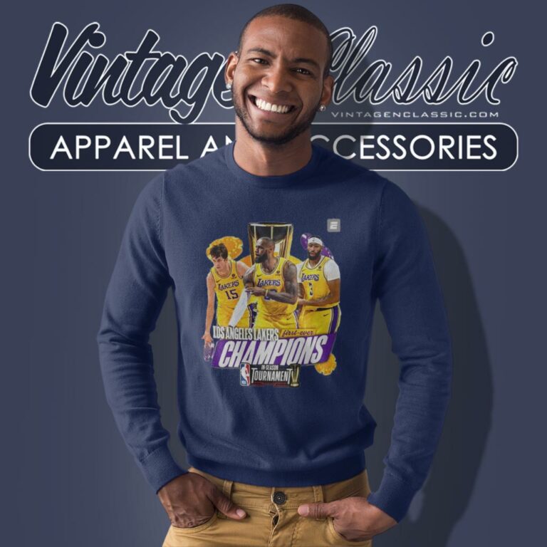 2023 Nba In Season Tournament Champions Los Angeles Lakers Sweatshirt 2023 Nba In Season Tournament Champions Los Angeles Lakers Sweatshirt