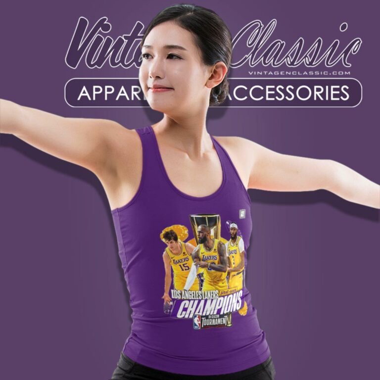 2023 Nba In Season Tournament Champions Los Angeles Lakers Tank Top Racerback 2023 Nba In Season Tournament Champions Los Angeles Lakers Tank Top Racerback